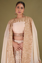 Ivory Lehenga SetDSC09440