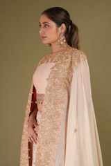 Ivory Lehenga SetDSC09444
