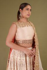 Ivory Lehenga SetDSC09446