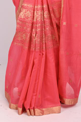 Pink Chanderi SareeDSC_3816