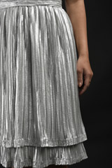 Silver A Line Dress_SUB0185