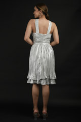 Silver A Line Dress_SUB0187