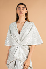 Silver Draped GownDSC09863
