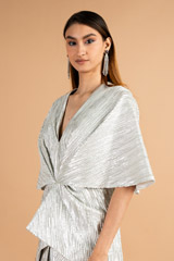 Silver Draped GownDSC09864