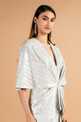 Silver Draped GownDSC09867