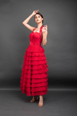 Red Ruffle Dress_DSC3262-Edit