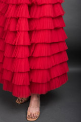 Red Ruffle Dress_DSC3274