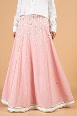 Pink Linen SkirtDSC06987