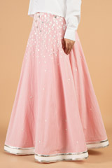 Pink Linen SkirtDSC06988