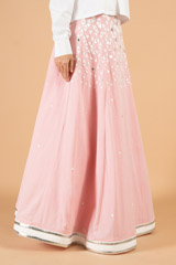 Pink Linen SkirtDSC06989