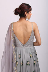 Lilac Butta Anarkali SetIMG_8486