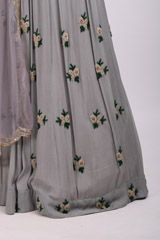 Lilac Butta Anarkali SetIMG_8489