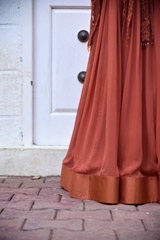 Rust Embellished Lehenga_DSC5767
