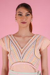 Peach Floral DressDSC09185