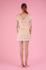 Peach Floral DressDSC09192