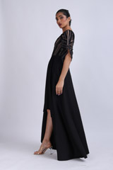 Mica Black Cut Out GownIMG_7522