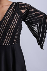 Mica Black Cut Out GownIMG_7532