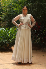 Ivory Flared Top Bottom SetIMG_0537