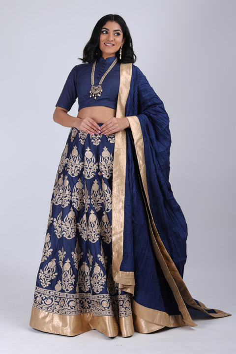 Chanderi Silk Lehenga