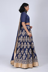 Chanderi Silk LehengaIMG_9853