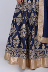 Chanderi Silk LehengaIMG_9870