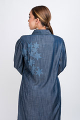 Blue Denim Long Shirt_DSC3749