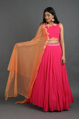 Hot Pink Top Bottom SetIMG_1985