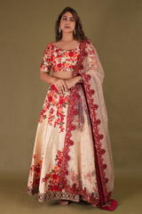 Floral Embroidered LehengaDSC08052