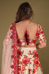 Floral Embroidered LehengaDSC08059