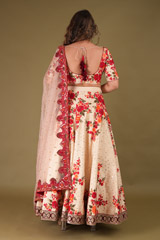 Floral Embroidered LehengaDSC08060