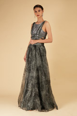 Moon Printed Cage Top Bottom SetDSC07146