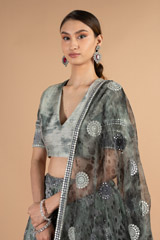 Moon Embroidered LehengaDSC00107