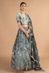 Moon Embroidered LehengaDSC00109