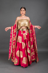 Magenta Brocade Lehenga_DSC5449-Edit