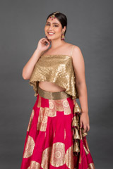 Magenta Brocade Lehenga_DSC5463-Edit
