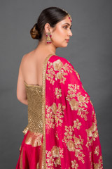 Magenta Brocade Lehenga_DSC5477-Edit