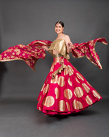 Magenta Brocade Lehenga_DSC5482-Edit