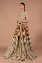 Golden Kasab GhagraDSC01262