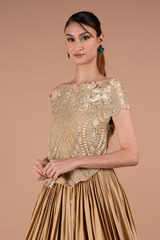 Golden Kasab GhagraDSC01263