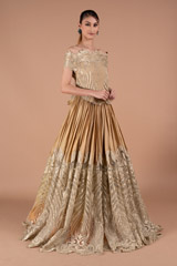 Golden Kasab GhagraDSC01264