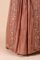 Peach Embellished Top Bottom SetIMG_6867