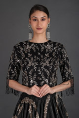 Black Embellished Top Bottom SetIMG_1084