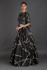 Black Embellished Top Bottom SetIMG_1090