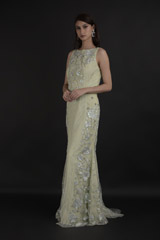 Mint Green Embroidered Gown