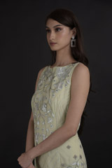 Mint Green Embroidered Gown_DTR0039
