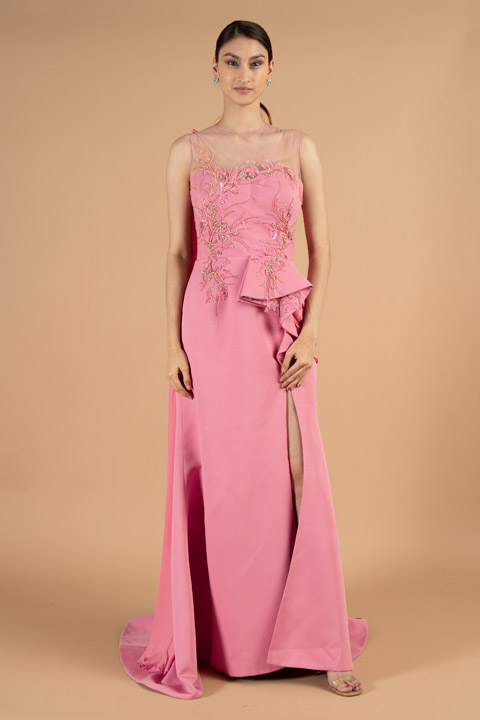 Vintage Embellished Gown