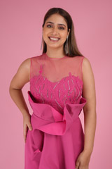 Vintage Pink Embellished GownDSC03138