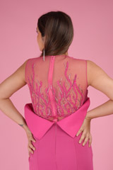 Vintage Pink Embellished GownDSC03143