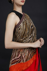 Leopard Print Saree_MG_9361