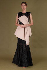 Asymmetric Cocktail Gown